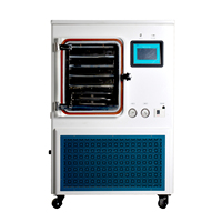 Lyophilisateur compact de laboratoire en acier inoxydable à bas prix, capacité de 2 kg, dégivrage haute température pour séchage en laboratoire