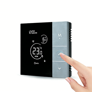 Thermostat filaire intelligent RKHK Tuya pour réservoir d'eau, compatible Zigbee, pour chauffage au sol électrique, <span class=keywords><strong>Nest</strong></span> Connect, Funk Raumthermostat - Product Image 1
