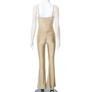 Dropshipping 2025 Summer Women Sports Hollow Jumpsuit - Product Image 3