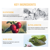 Sérum de soin de la peau du visage à la vitamine C blanchiment du visage élimination de la pigmentation galactomyces pure de marque privée Kangrong