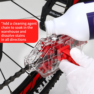 YOUME Nettoyeur <span class=keywords><strong>de</strong></span> chaîne <span class=keywords><strong>de</strong></span> vélo en plastique/ABS durable, brosses pour vélo, outil <span class=keywords><strong>de</strong></span> lavage, <span class=keywords><strong>kit</strong></span> <span class=keywords><strong>de</strong></span> <span class=keywords><strong>nettoyage</strong></span> pour le cyclisme en montagne - Product Image 5