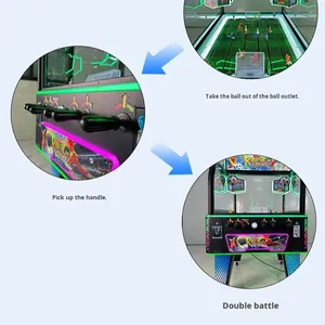 Machine de jeu de hockey sur glace personnalisable Game City, équipement de divertissement pour salle d'arcade à coussin d'air, matériel en acrylique, Guangzhou - Product Image 5