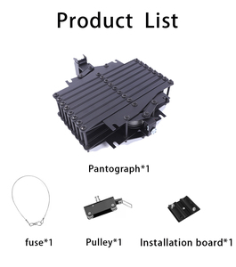 2m/200cm Hợp kim nhôm pantograph <span class=keywords><strong>Kit</strong></span> cho studio Trần hệ thống đường sắt cho Softbox ánh sáng đèn flash <span class=keywords><strong>Kit</strong></span> cho nhiếp ảnh - Product Image 3