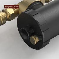 Filtre magnétique en laiton pour aimants à terres rares haute résistance, capture les contaminants ferreux, protège les pompes, l'équipement et les appareils ménagers