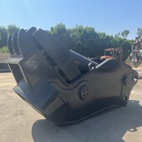 Casse-pierre hydraulique universel REBET pour excavatrices de 1 à 30 tonnes, outil de traitement du béton, certifié CE ISO