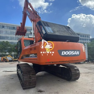 Cheap Price Used Excavator Dh420LC-7 for Sale Korea Original Secondhand Hydraulic Crawler DOOSAN 420LC-7 Red Good Condition - Product Image 6