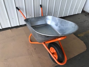 Россия популярная Одиночная стальная оцинкованная тачка WB6418 - Product Image 5