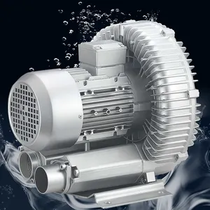 1500W 2200W pompes à vide à air industrielles étang aquaculture régénérative haute pression anneau ventilateur 1hp 3HP compresseur à canal latéral