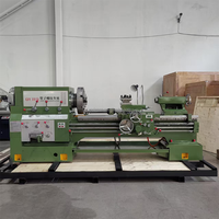 Mesin Bubut Baja Horizontal Tugas Berat untuk Industri Minyak Q1319 Cina Yade CNC CQ1319*1500 1500mm 50-190rpm Kecepatan Spindle 4 Stasiun Perkakas