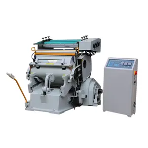Máquina de vinco e vinco de folha de ouro manual, equipamento de estampagem a quente 750/930, máquina de corte e vinco