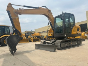 Brand New 75GA 7.5Ton Compact Crawler <b>Digger</b>, Reliable Excavator with Dozer Blade for Municipal Road Projects - Product Image 5