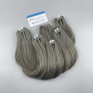 ผมต่อเวียดนามแท้ 100% สีเทาธรรมชาติ ขายส่งจากผู้ผลิตชั้นนำ - Product Image 1