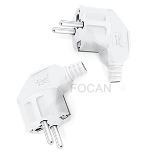 Adaptador de 2 pines <span class=keywords><strong>FOCAN</strong></span> EU, enchufe estándar europeo, adaptador universal de viaje - Product Image 6
