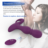 Vibromasseur avec télécommande pour homme, Massage de la Prostate, jouet sexuel, Massage, gode