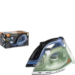 Fer à vapeur électrique 2400W avec fonction vapeur verticale, semelle en céramique et thermostat de précision - Product Image 1