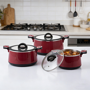 Nuovo Set di 4 Pezzi per Mantenere Fresco il Cibo, Contenitori Termici per Casseruole, Set per Hot Pot, Vendita all'Ingrosso <span class=keywords><strong>2026</strong></span> - Product Image 5