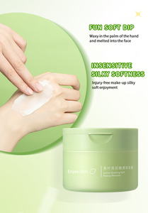 Hàn Quốc OEM bán buôn nhãn hiệu riêng chăm sóc da tự nhiên và làm sạch da mặt hương thơm trái cây chanh làm mịn mềm tạo nên Remover - Product Image 2