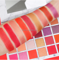 L663 Palette d'ombres à paupières Vegan Caméléon Métallique Chaud Marque privée Fard à paupières Vente en gros Pas cher