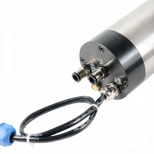 Moteur de broche synchrone triphasé HQD 2,5 kW refroidi par air ER20 pour machine de polissage GDK80Y-15Z/2.5 - Product Image 3