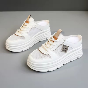 Tendance Mode Femme 2026 Printemps Automne Été – Demi-chaussons Sportifs Respirants en Maille Grande Taille avec Fermeture à Lacets – Fabriqués en Chine - Product Image 6