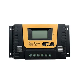 Pwm Vermogensregelaar 10/20/30/40/50/60/80/100 Ampère 12 24 48 Volt Oplaadbare Lithium Zonne-Oplader Controller 60V