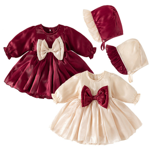 Vestito da Bambina Stile Principessa all'Ingrosso, Tessuto di Alta Qualità, <span class=keywords><strong>Elegante</strong></span> e Adorabile Body per Neonata, Tutina Personalizzata - Product Image 1