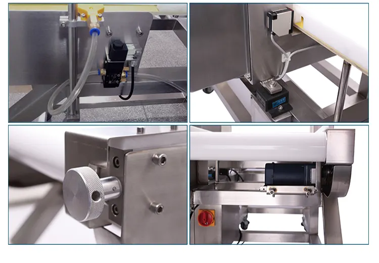 Teruggekeerde Klanten Meerdere Anti-Interferentie Voedsel Metaaldetector Industriële Metaaldetector Food Professional