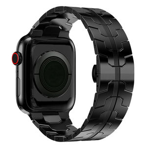 Correa de acero inoxidable para <span class=keywords><strong>Apple</strong></span> <span class=keywords><strong>Watch</strong></span> series 9 87 <span class=keywords><strong>6</strong></span> 5 4 <span class=keywords><strong>SE</strong></span> correa de Metal ultra lujosa - Product Image 3