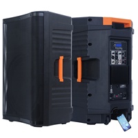 Système de Sonorisation Professionnel 1800 W avec Haut-Parleur de Graves 15 Pouces, Enceinte Amplifiée pour DJ, Matériel Audio pour Fêtes Extérieures, Bocina Parlante
