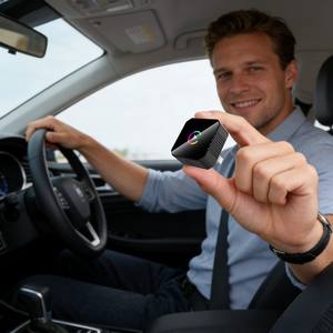 Adaptador Inalámbrico 2 en 1 para Auto con Carplay y Android Auto - Product Image 1