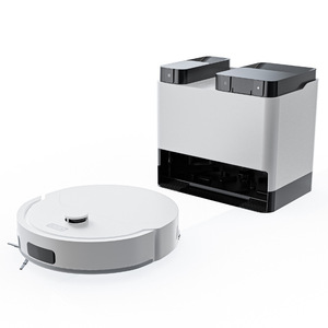 Intelligent Robot Vacuum Cleaner A60 Brushless Motor Home Use Automatic Sweeping And Mopping White And Black - Product Image 1