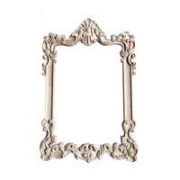 Cadres de miroirs décoratifs en bois, style européen écologique, pour chambre, salle à manger, appartement, décoration murale