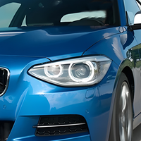 Para BMW Serie 1 F20 2012-2014, Actualización Facelift, Ojos de Ángel DRL, Proyector, Lámpara Delantera, Plug and Play, Iluminación para Automóvil, Conjunto de Faros LED
