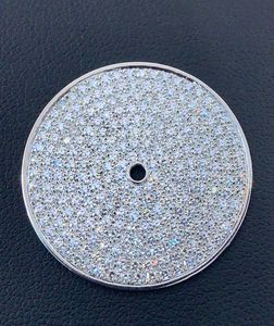 <span class=keywords><strong>Cadran</strong></span> OEM RLX/PP NH35 28.5mm-Logo personnalisé, marqueurs romains, boîtier en or 18K, options multicolores, finition rayon de soleil pour Miyota 2035 - Product Image 2