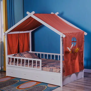 Metà del secolo retrò culla in legno bambini letti <span class=keywords><strong>Montessori</strong></span> <span class=keywords><strong>letto</strong></span> per bambini bambino albero casa bambino bambino <span class=keywords><strong>letto</strong></span> - Product Image 6