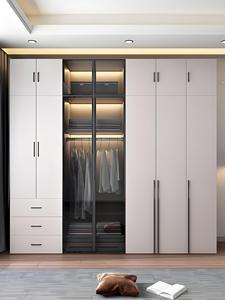 Bedroom Wall Design Wooden Cabinet <strong>Wardrobe</strong> with Mirror Elegant Clothes <strong>Storage</strong> <strong>Solution</strong> - Product Image 2