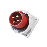 Boîte de distribution industrielle CEE 3P 4P 5P 16A à montage sur panneau, étanche IP67, pour utilisation en extérieur et avec 2 à 8 prises