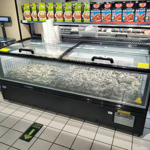 <span class=keywords><strong>Congelador</strong></span> Comercial Tipo Isla, <span class=keywords><strong>Horizontal</strong></span>, para Exhibición de Alimentos Congelados, <span class=keywords><strong>con</strong></span> Puerta de Vidrio - Product Image 3