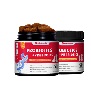 Suplemento Masticable Probiótico Personalizado para Perros y Gatos, Salud Digestiva, Apoyo Inmunológico, Enzimas, Multivitaminas, Calcio, Seguro y Rápido - Product Image 1