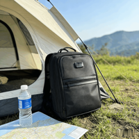 Mochila Deportiva de Negocios de Nailon, Impermeable, Soluciones Delgadas, Cierre Duradero, Logotipo Personalizado, Bolsa para Portátil con Espacio para Tarjetas de Presentación