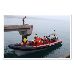 Bateau de pêche en aluminium rouge de 8.5m avec moteur hors-bord à cabine au meilleur <span class=keywords><strong>prix</strong></span> - Product Image 4