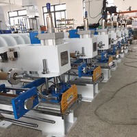 Máquina de estampagem a quente folha de ouro automática logotipo Máquina impressão folha carimbo quente couro vestuário pneumático