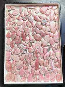 Lote de mezcla de cabujón de piedras preciosas sueltas de Rodocrosita turquesa natural para la fabricación de joyas - Product Image 3