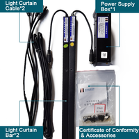 Capteur de porte d'ascenseur universel WECO-917A71-AC220/110V et rideau lumineux de sécurité, photocellule pour la protection des portes d'ascenseur