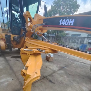 Niveleuse sur pneus Caterpillar 140H/140G/140K d'occasion prête à être expédiée – Machine de terrassement pour la construction et l'exploitation minière, modèle moteur-pompe - Product Image 2