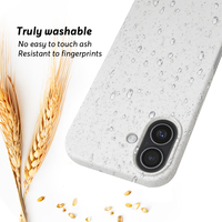 Étui de téléphone portable pour iPhone 17 Étuis écologiques pour iPhone Couverture arrière de téléphone pour iPhone 17