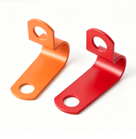 Certification UKCA, clip de câble métrique en cuivre, clips électriques en cuivre, clips colorés personnalisés, pince de câble en acier thermolaqué