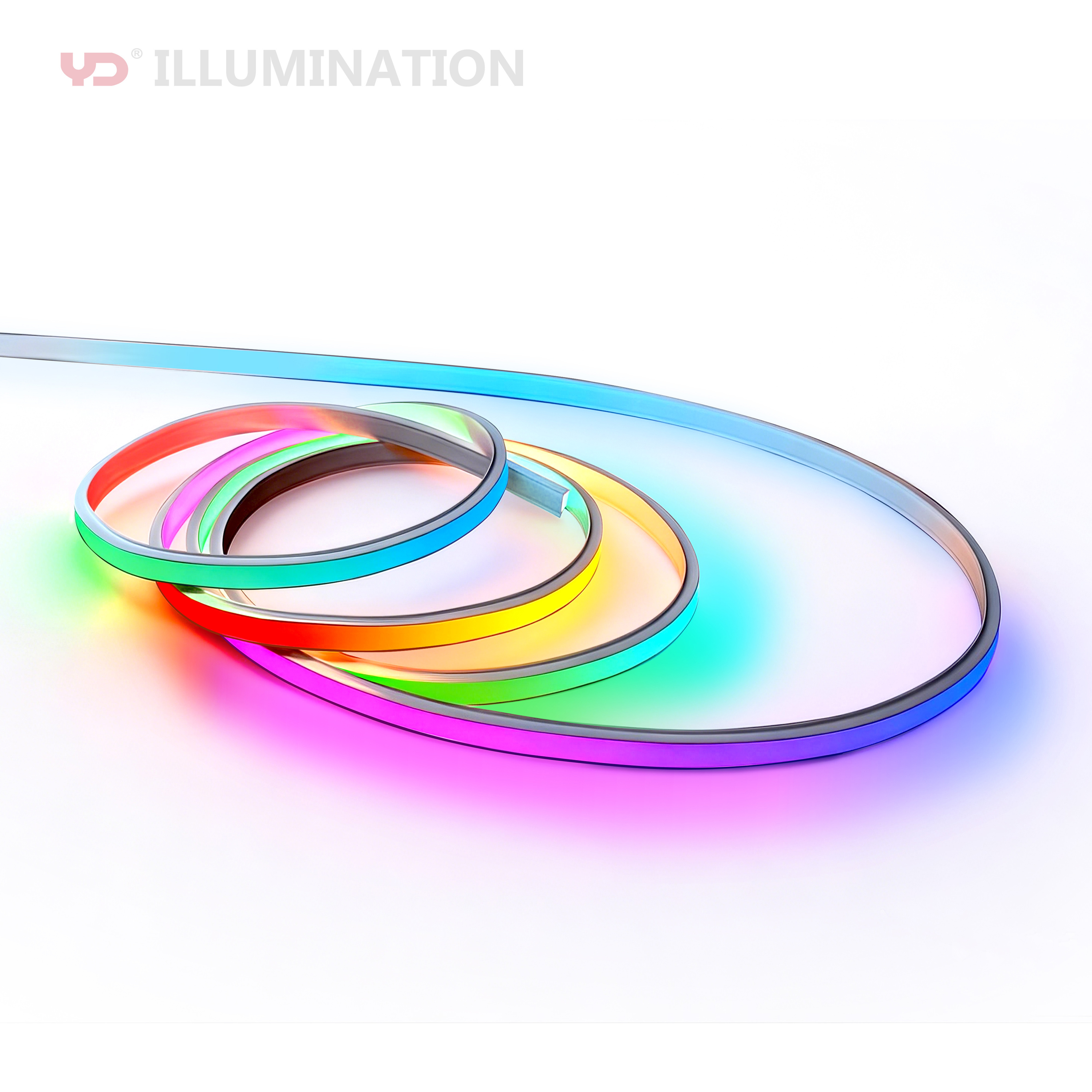 Professional IP68 Waterproof PVC Anti-UV 2700K Warm White LED Strip Light 24V DC Dimmable Remote Control USB/Wi-Fi Connectivity