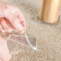 Transparente Silikon-Antivibrationspads Waschmaschinen-Stoßdämpfungsmatte Möbelfüße Geräuschreduzierende Bodenschutzmatten