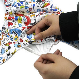 Couches lavables et réutilisables en microfibre personnalisées pour nouveau-nés, couches lavables pour bébé - Product Image 4